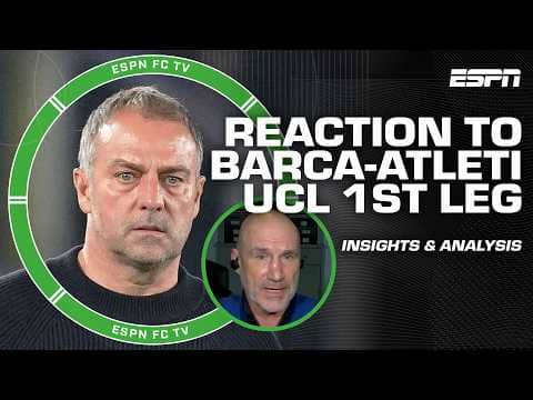 Atleti take UCL 1st leg advantage over Barcelona 🚨 'BARCA MISSED CHANCES' - Stewart Robson | ESPN FC