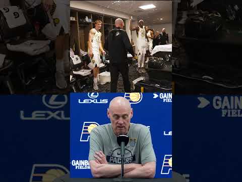 Coach Carlisle Explains Tossing a Bucket of Water at Johnny Furphy While Celebrating his 1,000th Win