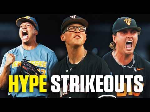 The most HYPE strikeouts from the NCAA baseball tournament