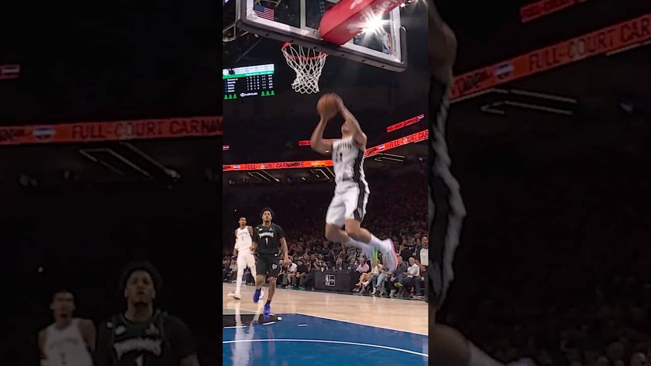 CB GOT BOUNCE 🐰  #spurs #nba #carterbryant #playoffs