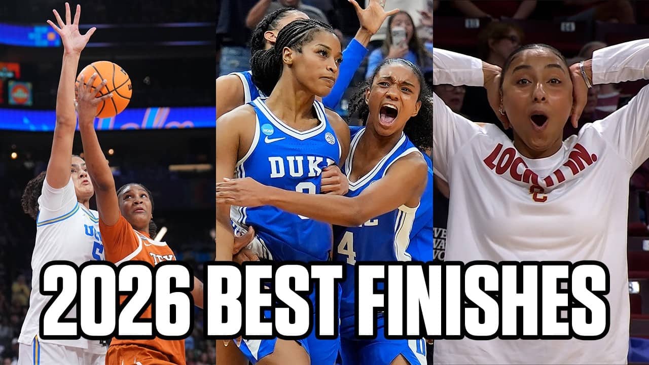 The best 2026 March Madness women's basketball finishes UNCUT