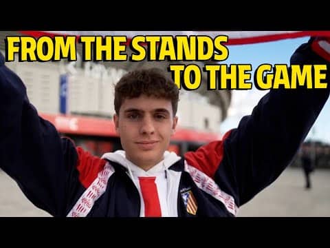 ¡DE LA GRADA AL JUEGO! 🔴⚪️ Diego: El Superfan del Atleti en #FC26