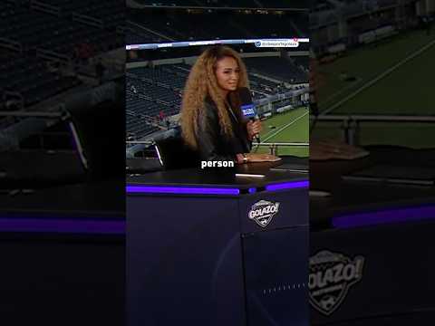 Kate Abdo is ready to throw hands 🥊😂