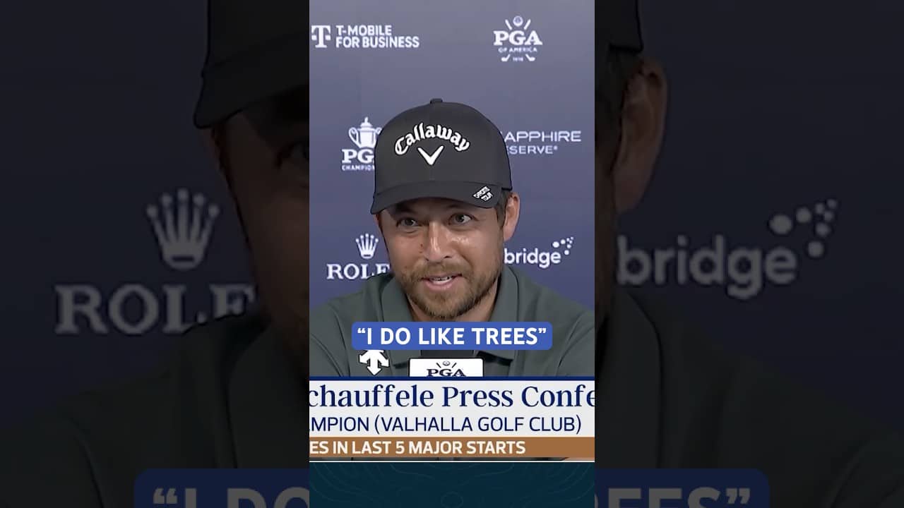 Xander: "I do like trees" | Golf Channel