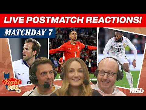 POR vs COD I ENG vs. CRO I GHA vs. PAN I Post Match Reactions I Night Cup