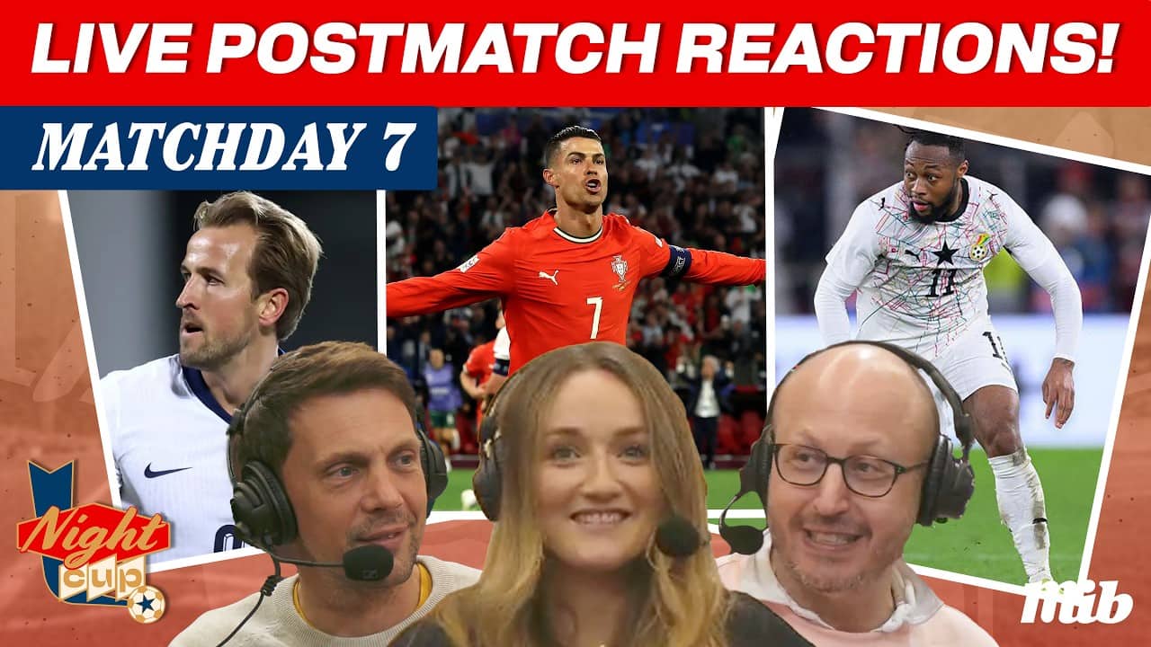 Portugal vs. DR Congo I England vs. Croatia I Ghana vs. Panama I Live! Post Match Reactions