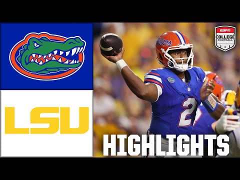 Florida Gators vs. LSU Tigers | Full Game Highlights | ESPN College Football
