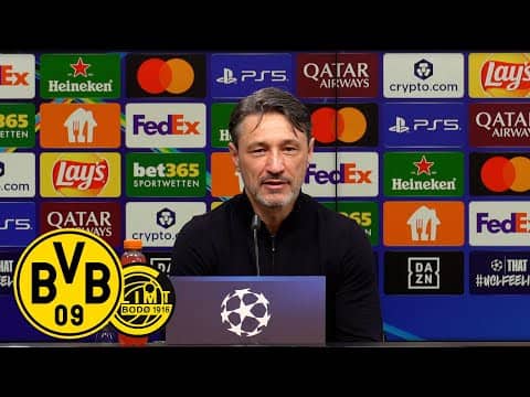 Kovac: „Das geht mir richtig auf den Zeiger.“ | PK nach BVB - Bodø/Glimt 2:2