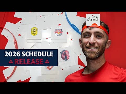 2026 Schedule Release