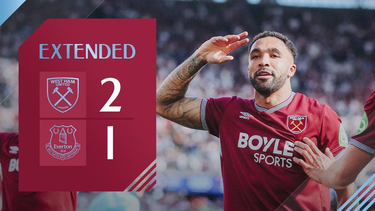 Soucek and Wilson Star in Huge Win 🔥 | West Ham 2-1 Everton | Premier League Extended Highlights