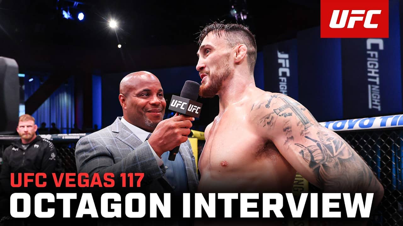 Modestas Bukauskas Octagon Interview | UFC Vegas 117