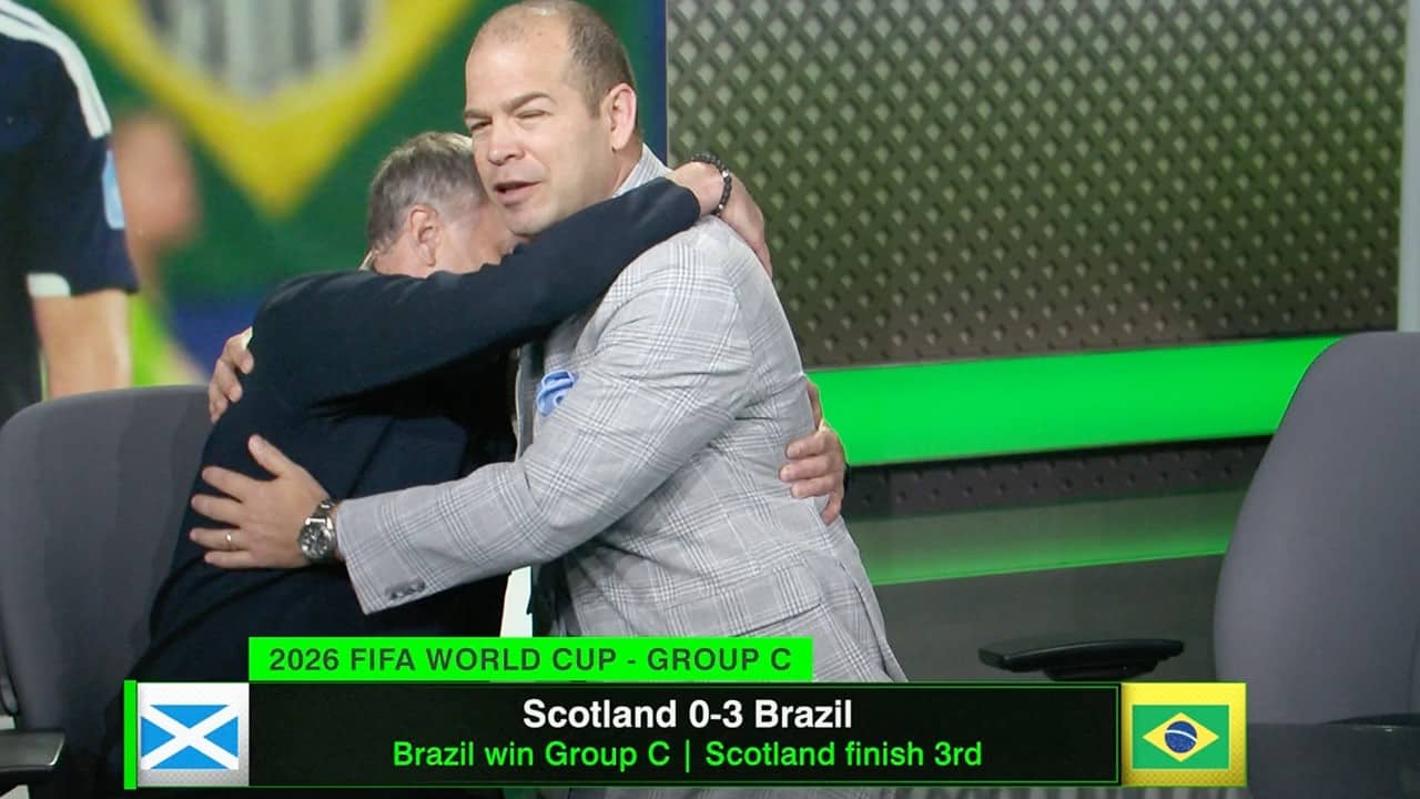 ESPN FC consoles Don Hutchison after Scotland defeat to Brazil