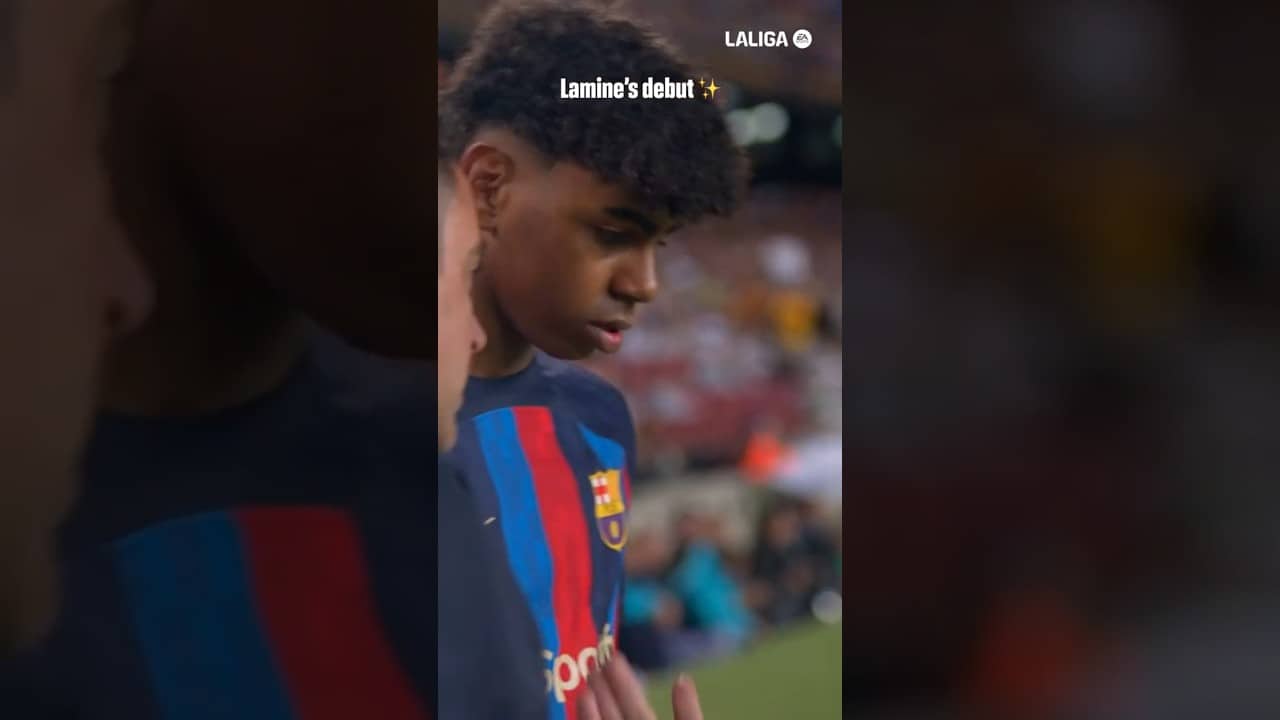Where it all started 🥹 #LaLigaHighlights #shorts #fcbarcelona #lamineyamal