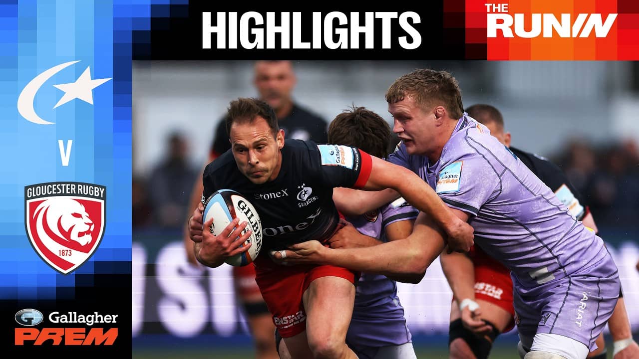 HIGHLIGHTS & REACTION: Saracens v Gloucester Rugby | Gallagher PREM 25/26 | Round 16