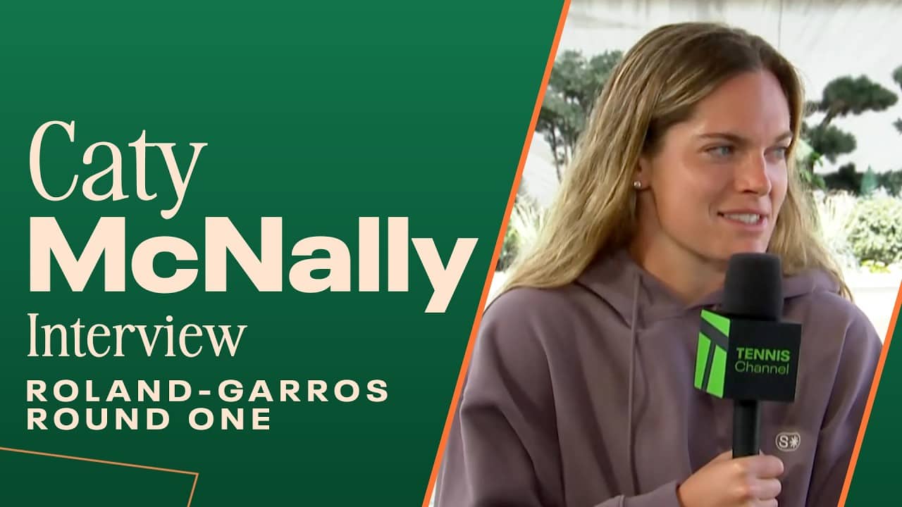 Caty McNally embraces the struggle to reach the Roland Garros second round 🥵 | 2026 Roland Garros