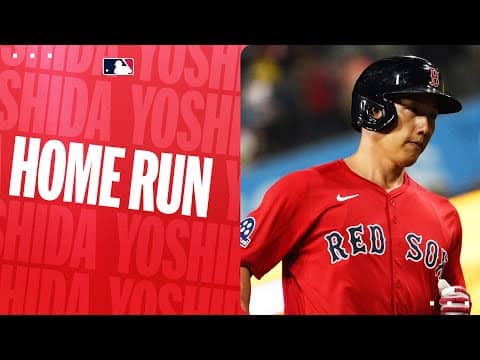 Masataka Yoshida connects for his second homer of the season! 💪 | 吉田正尚ハイライト