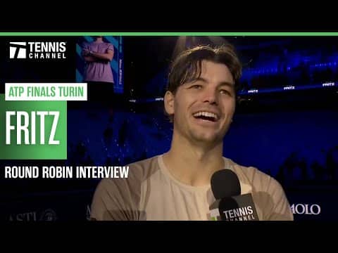 Taylor Fritz talks court speed impact after opening win over Lorenzo Musetti | 2025 ATP Finals