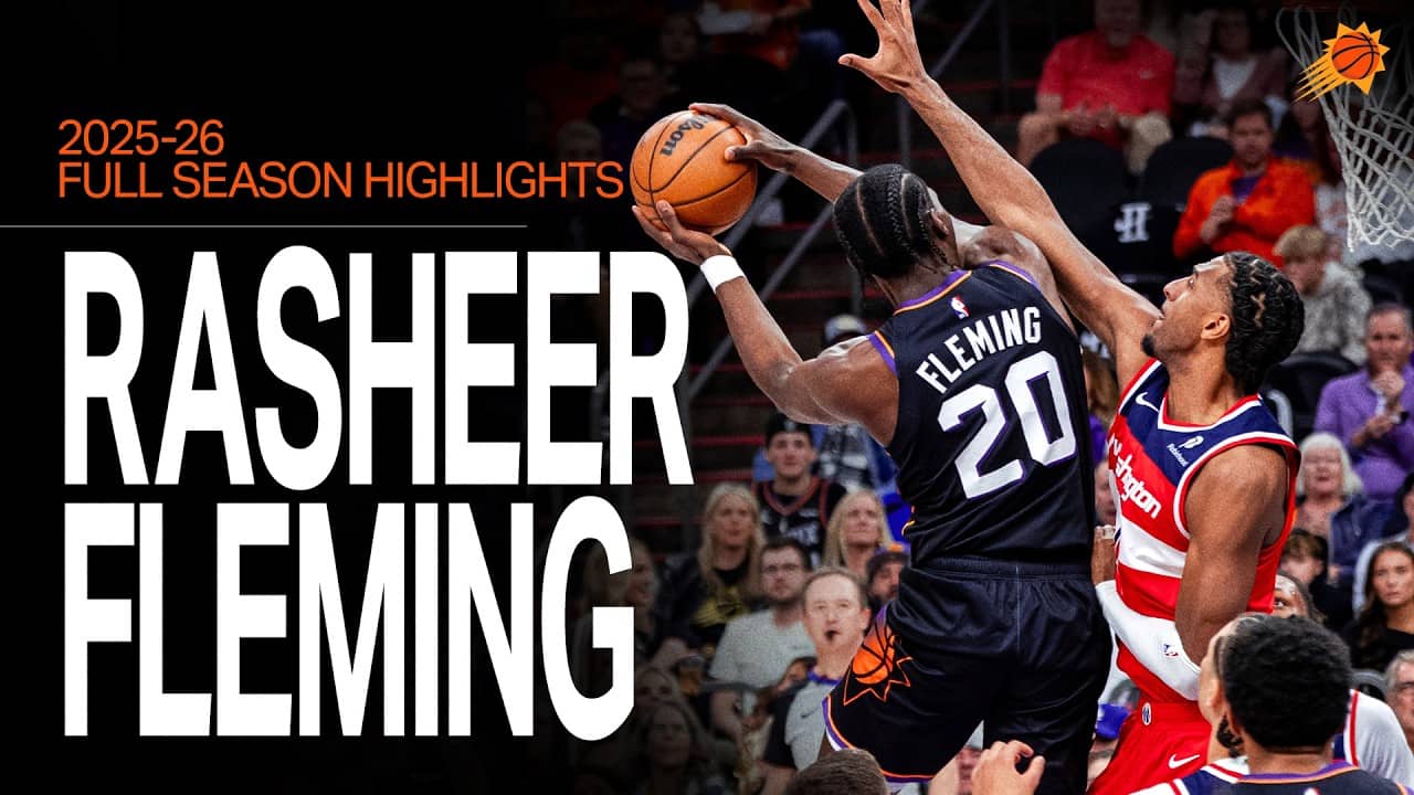 Rasheer Fleming's 2025-26 Rookie Season Highlights & Best Plays