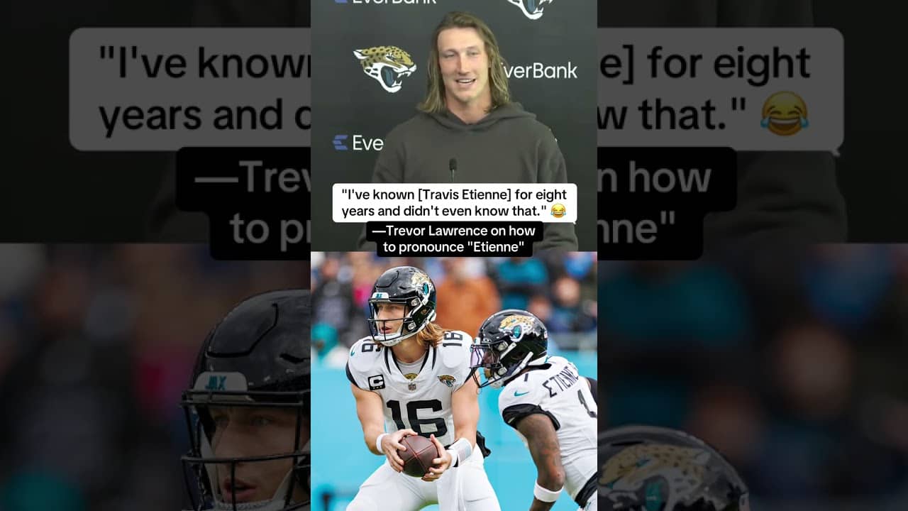 Even Trevor Lawrence was shocked 😂