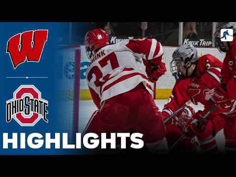 Wisconsin vs Ohio State | NCAA College Hockey | Highlights - March 11, 2026