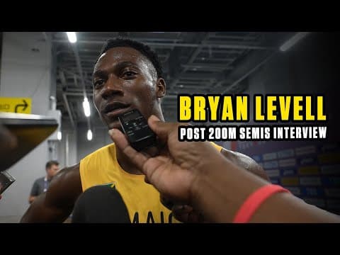 Bryan Levell STORMS to 19.78 Sem-Final 200m Win at Tokyo World Championships 2025