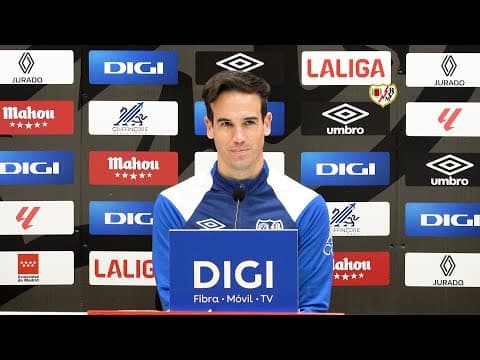 Íñigo Pérez previa del Elche CF - Rayo Vallecano