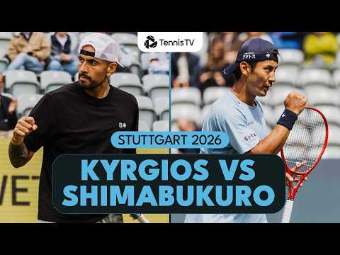 Nick Kyrgios Takes On Sho Shimabukuro | Stuttgart 2026 Highlights