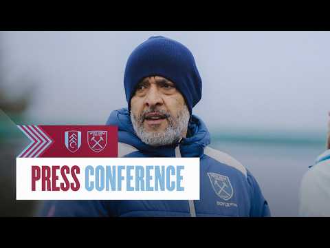 Bowen, Relegation Battle, & Team News | Nuno Espírito Santo's Press Conference | Fulham v West Ham