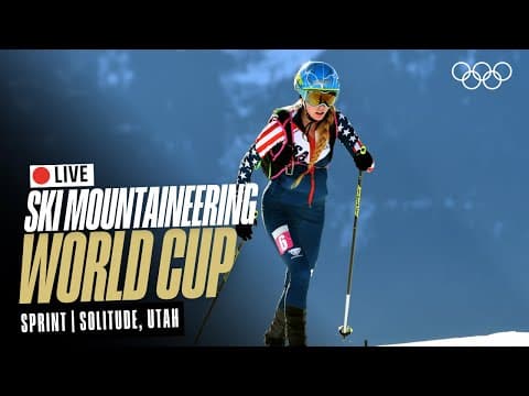 🔴 LIVE 2025 ISMF Ski Mountaineering | Sprint | World Cup | Solitude