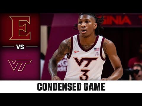 Elon vs. Virginia Tech Condensed Game | 2025-26 ACC Men's Basketball