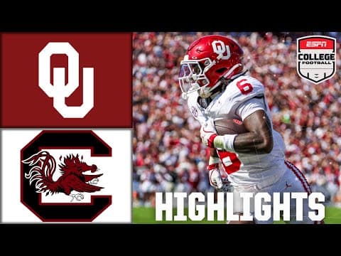 Oklahoma Sooners vs. South Carolina Gamecocks | Full Game Highlights | ESPN CFB