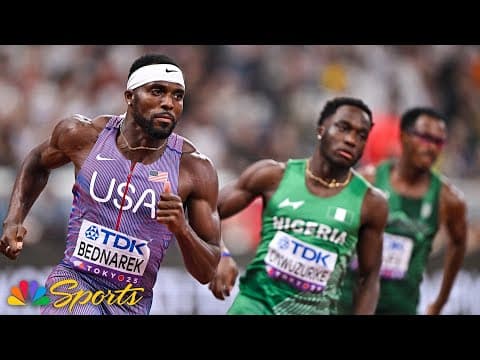 Kenny Bednarek smoothly takes down field for convincing 200m heat win in Tokyo | NBC Sports