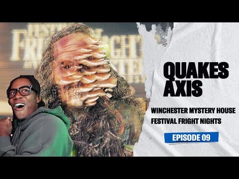 QUAKES AXIS: Jamar Ricketts goes UNDERCOVER at Winchester Mystery House Festival Fight Nights