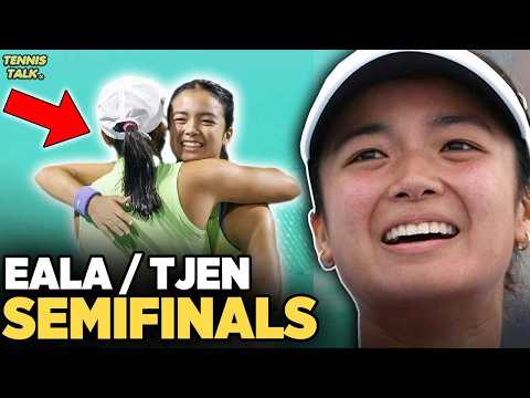 Eala / Tjen into Semifinals of Abu Dhabi 2026 | Tennis News