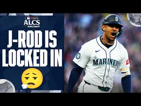 Julio Rodríguez starts things off early AGAIN for the Mariners with a two-run home run 😱