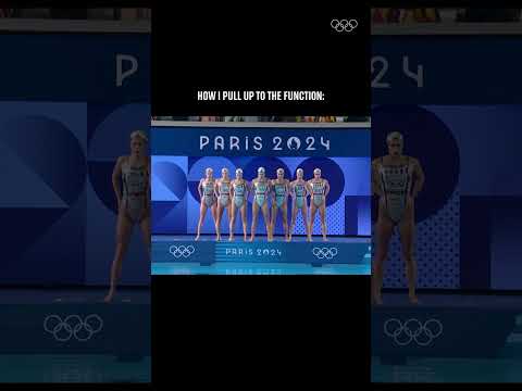 Here's a throwback to this fierce intro from Team France at #Paris2024!  #Olympics #ArtisticSwimming