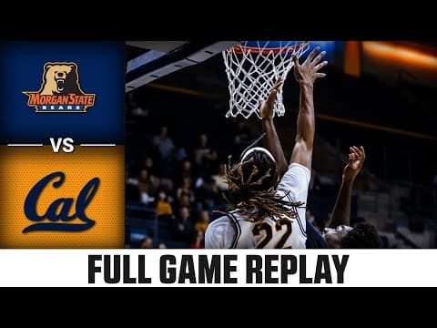 Morgan State vs. Cal Full Game Replay | 2025-26 ACC Men's Basketball