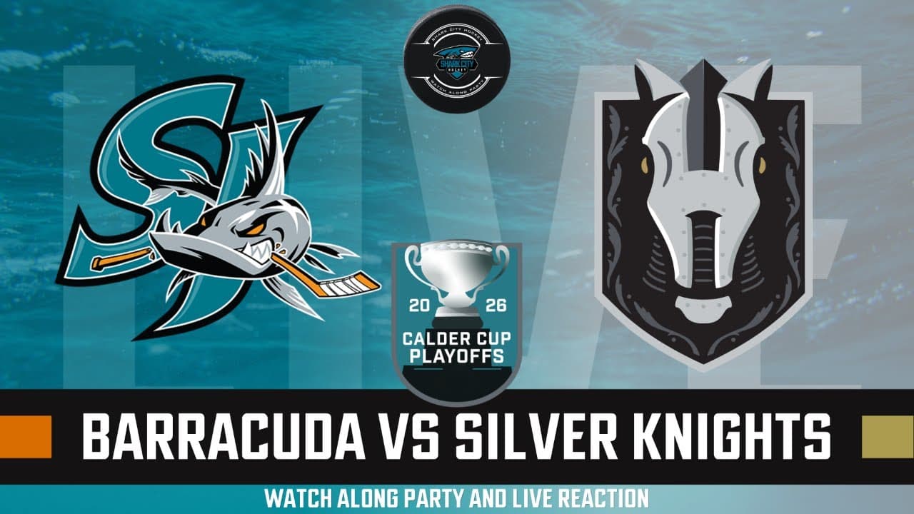 CALDER CUP PLAYOFFS ROUND 1, GAME 2: HENDERSON SILVER KNIGHTS VS SAN JOSE BARRACUDA LIVE WATCH PARTY
