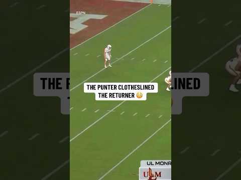 Punters are athletes too 😤😤