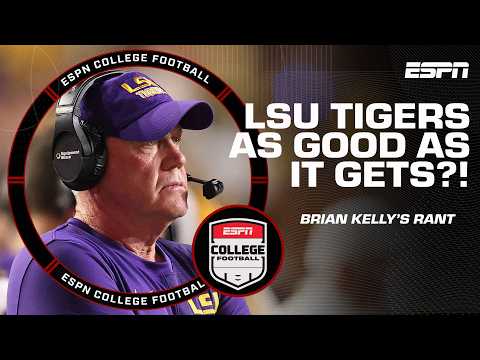 Brian Kelly LOSES IT on reporter 👀 Is LSU TOO GOOD for criticism? 🤨 | The Kickoff