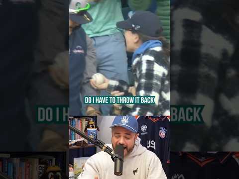 She brought her glove to the game hoping to catch a baseball, a breakdown