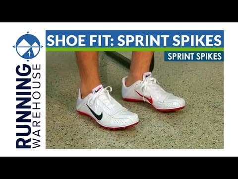 Competition Shoe Fit: Sprint Spikes