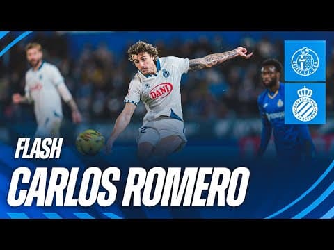 🎙️ FLASH | Carlos Romero | #GetafeEspanyol