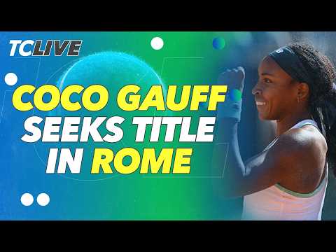 Coco Gauff and Elina Svitolina Meet For the Rome Championship 🏆 | TC Live
