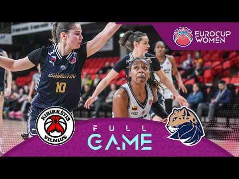 LIVE - Kibirkstis-TOKS v Levhartice Chomutov | EuroCup Women 2025-26 | Regular Season