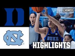 Duke Blue Devils vs. North Carolina Tar Heels | Full Game Highlights | ESPN College Basketball