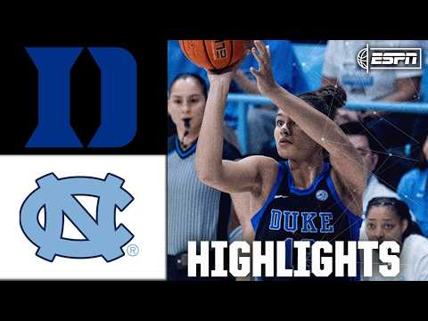 Duke Blue Devils vs. North Carolina Tar Heels | Full Game Highlights | ESPN College Basketball