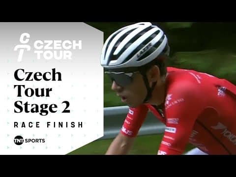 HARD SPRINT FINISH! 👏 | Men's 2025 Czech Tour Stage 2 Final KM's | TNT Sports Cycling
