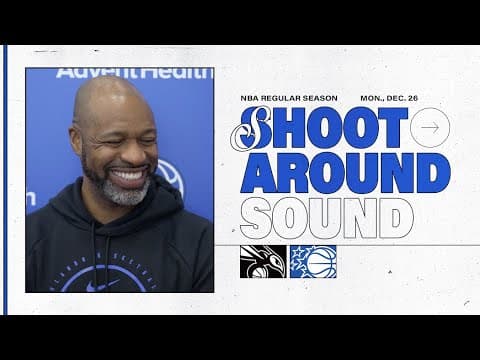 SHOOTAROUND SOUND: COACH MOSE AND TRISTAN DA SILVA 12.26.25