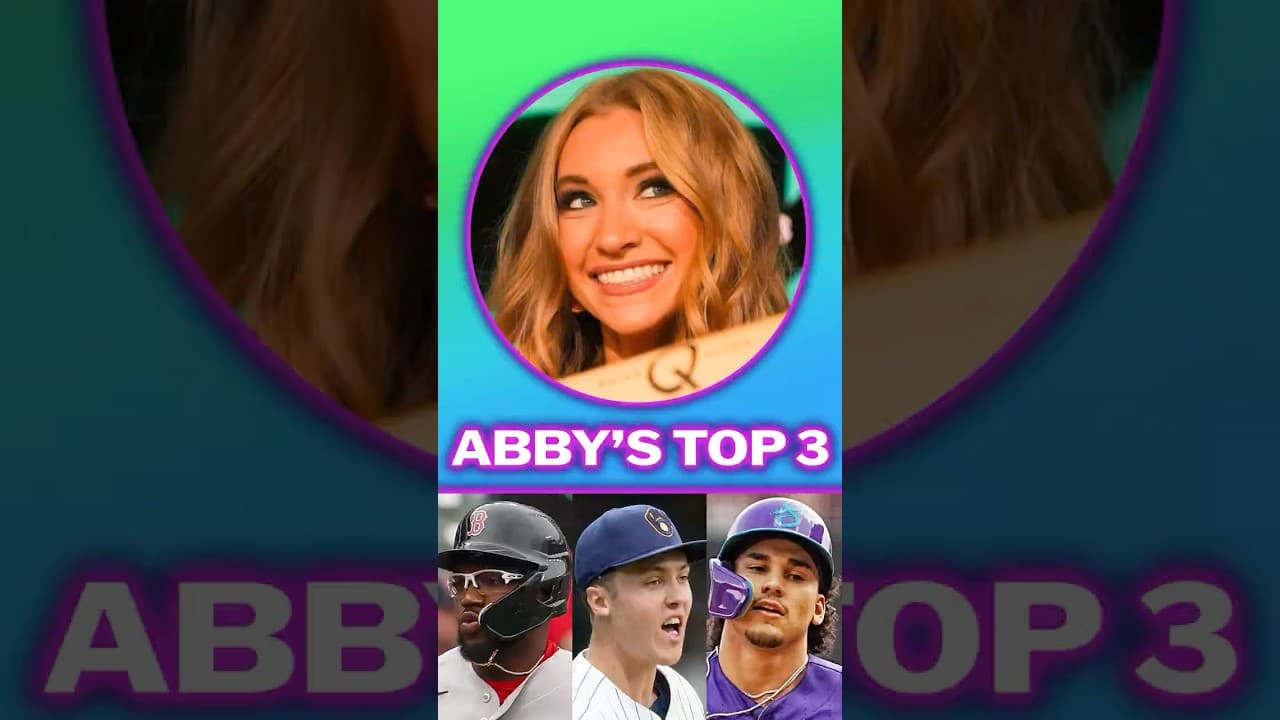 The 3 BEST MLB moments from 4/25 as curated by Quick Pitch's Abby Labar! 🤩